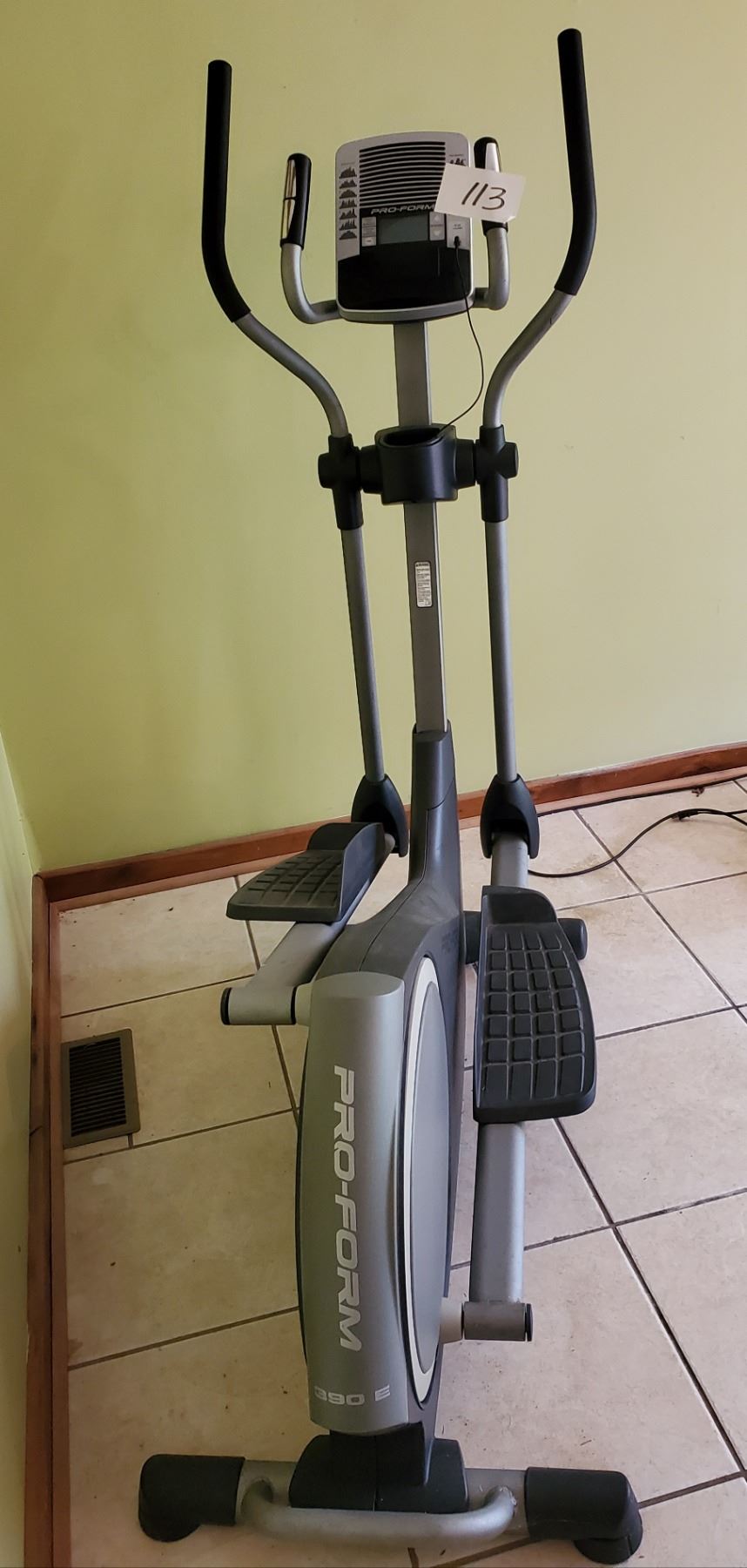 Proform 390 E Elliptical Trainer Model 7 Weightloss Workouts And 5