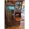 Image 2 : Antique Oak Beautiful Drop Front  Secretary