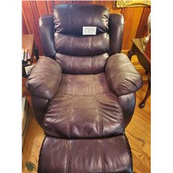 Brown leather Rocker/Reclininig Chair