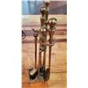 Image 2 : 4 pc Fireplace set/heavy cast