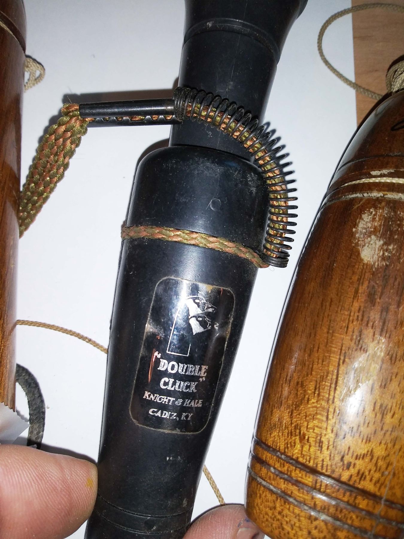 HANDMADE BRANDED DUCK CALL COLLECTION / LOT OF 6