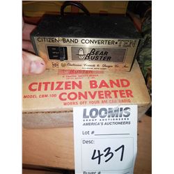 Citizens Band Converter Ten Bear Buster Model CBM-100