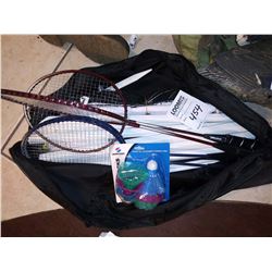 Portable Badminton Set, Like-New