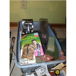 Sportsman's Lot: Avery Ankle Garters, Game Tote, Suspenders, More