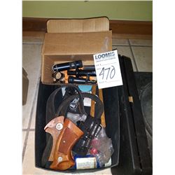 Handgun Grip, Scope, Cleaner, Misc.