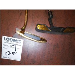 2 PC Right Handed Putter Lot: Virgil H. Moore Putter, Tour Weight Putter