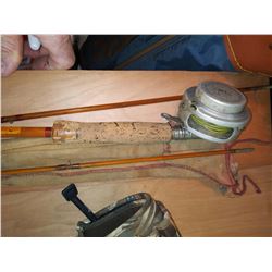 Vintage South Bend Fly Rod and Horrocks-Ibbotson Co. Reel