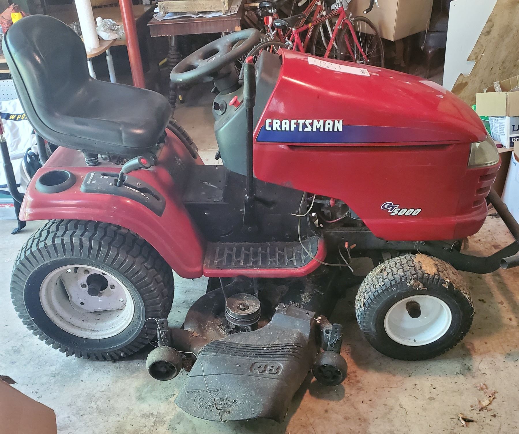 CRAFTSMAN GT5000 LAWN TRACTOR