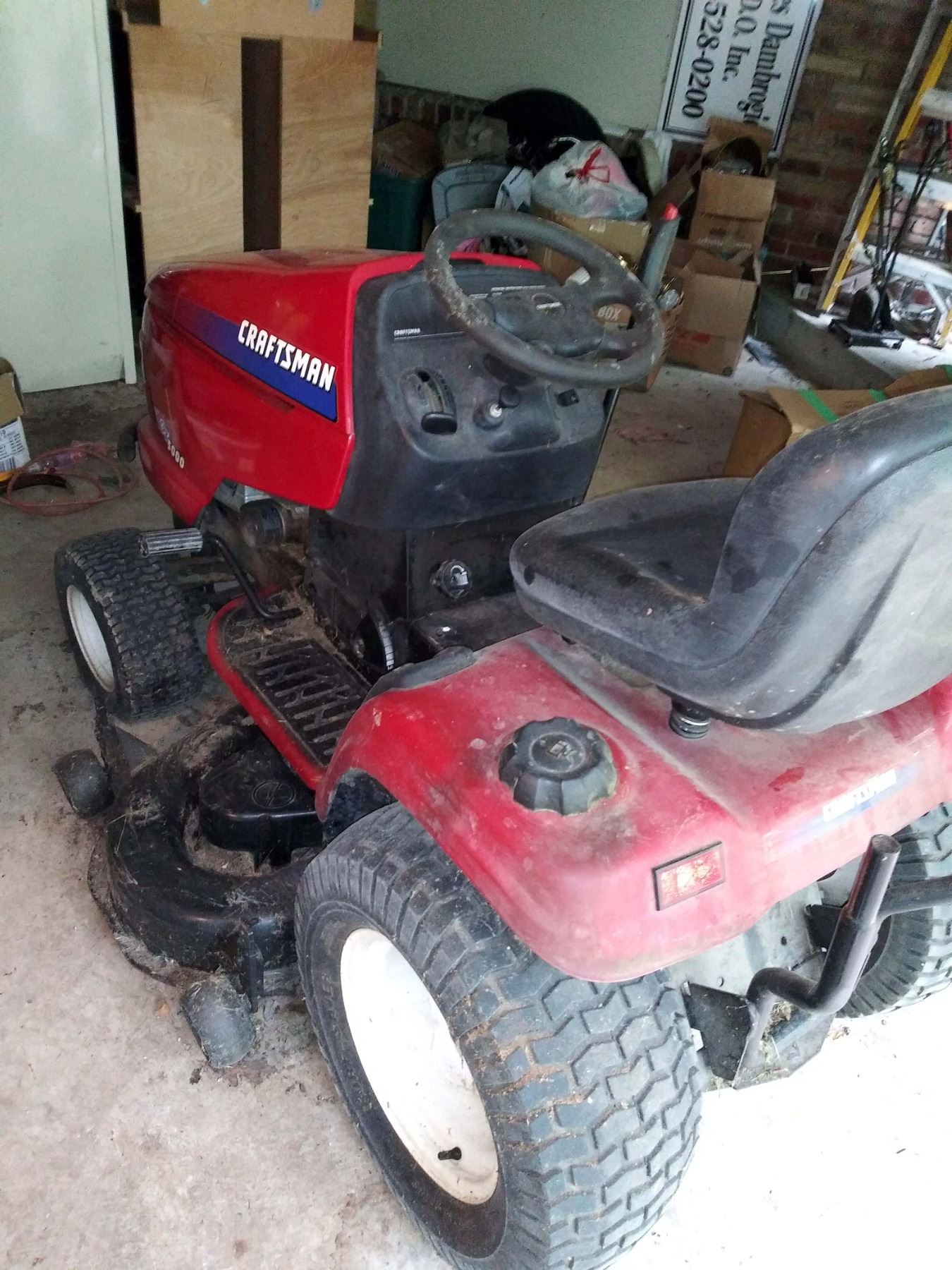 CRAFTSMAN GT5000 LAWN TRACTOR