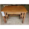 Image 1 : Vintage Oak Library Table