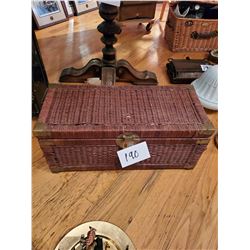 Vintage Wicker Chest