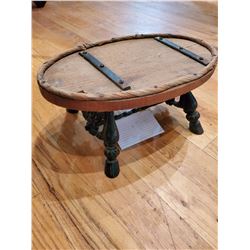 Antique Cast Iron Foot Stool