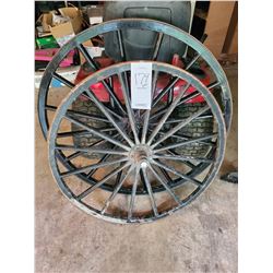 Pair of Buggy Wheels