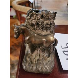 Bronze Horse Bookends