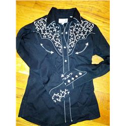 Panhandle Slim Ladies Show Blouse Size S