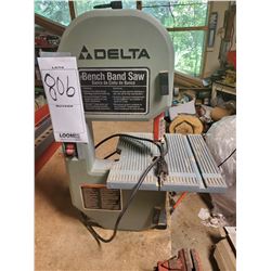 Like-New Delta Bench Band Saw