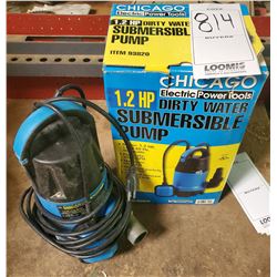 Chicago Electric 1.2 HP Dirty Water Submersible Pump