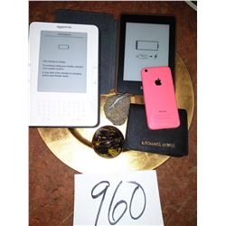 I PHONE / 2 X KINDLES / MICHAEL KORS LOTS