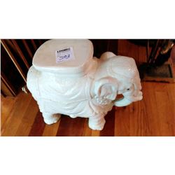 Elephant Garden Seat Porc