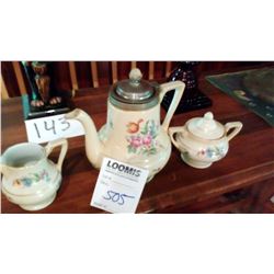 3 PC Royalite Tea Set, Royal Rochester