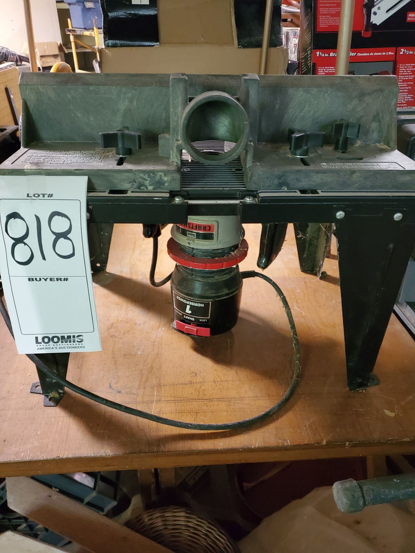 Sears/Craftsman 1 HP Router and Table Combo