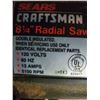 Image 6 : Sears/Craftsman 8.25 In. Radial Saw