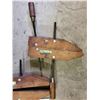 Image 3 : Pair of Gold Shield Wood Clamps