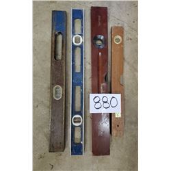 4 PC Level Tools Lot