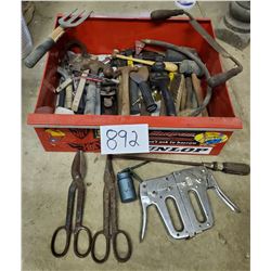 Toolbox Drawer Full of Assorted Hand Tools