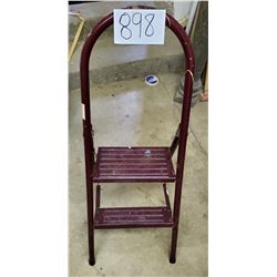 Folding Metal Step Stool
