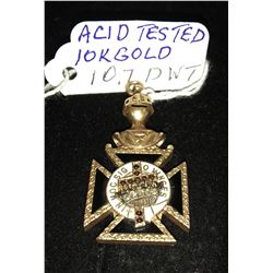10K 10.7 DWT PENDANT