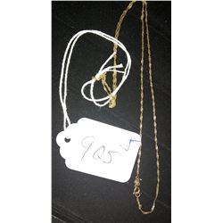 14K 24 INCH  .06 DWT CHAIN