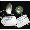 Image 1 : STERLING RING LOT X2