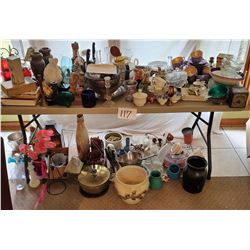 Approx. 100 +/- Misc Ceramics, Plates, Books, Vases, Bowls, Cookware