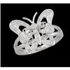 Image 1 : 14KW Gold Diamond Butterfly Ring