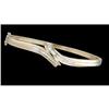 Image 1 : 14KY Gold .50ct Diamond Bangle Bracelet