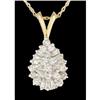 Image 1 : Elegant .50ct Diamond Pendant