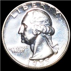 1955 Washington Silver Quarter CHOICE PROOF