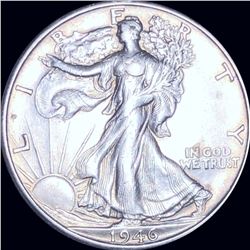 1946-S Walking Half Dollar NEARLY UNCIRCULATED