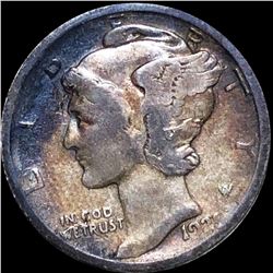 1921-D Mercury Silver Dime NICELY CIRCULATED