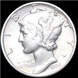 1936 Mercury Silver Dime UNCIRCULATED