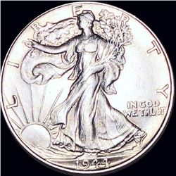 1944 Walking Half Dollar CLOSELY UNCIRCULATED