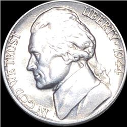 1944-D Jefferson War Nickel CLOSELY UNCIRCULATED