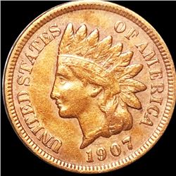 1907 Indian Head Penny LIGHTLY CIRCULATED