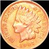 Image 1 : 1907 Indian Head Penny ABOUT UNCIRCULATED