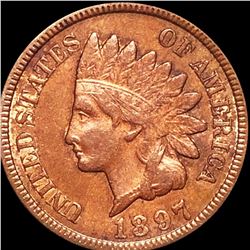 1897 Indian Head Penny LIGHTLY CIRCULATED