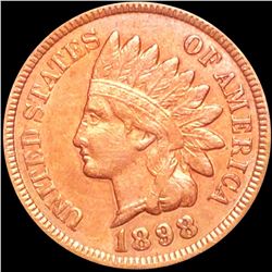 1898 Indian Head Penny NEARLY UNCIRCULATED