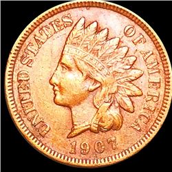 1907 Indian Head Penny CLOSELY UNCIRCULATED