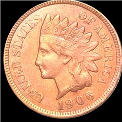 1906 Indian Head Penny CLOSELY UNCIRCULATED