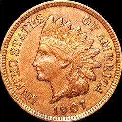 1907 Indian Head Penny CLOSELY UNC